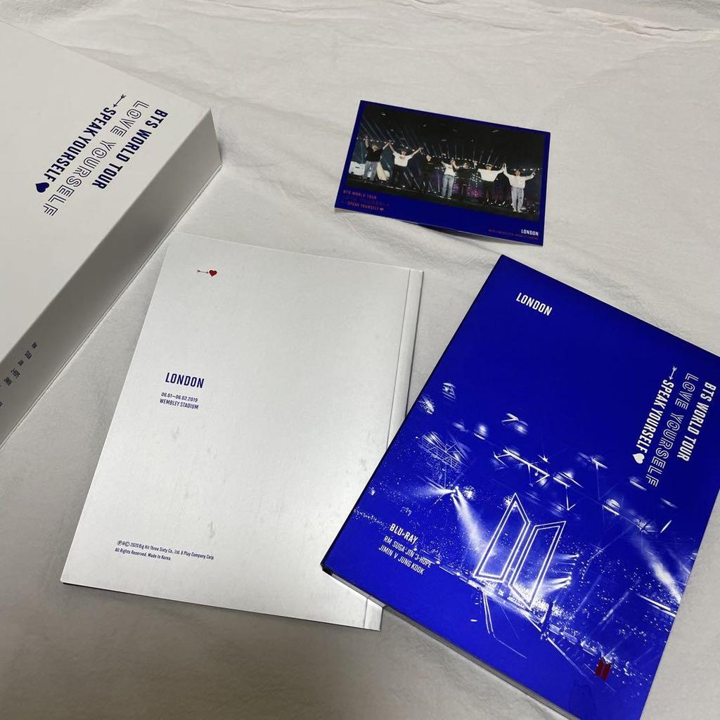 [USED] BTS WORLD TOUR LOVE YOURSELF LONDON