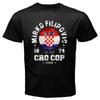Mirko Crocop Filipovic Men's Black Size S To 5XL