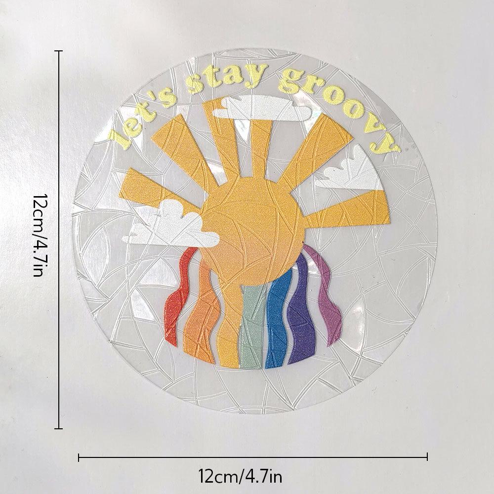 Sun Catcher Rainbow Projection Prism Electrostatic Glass Sticker