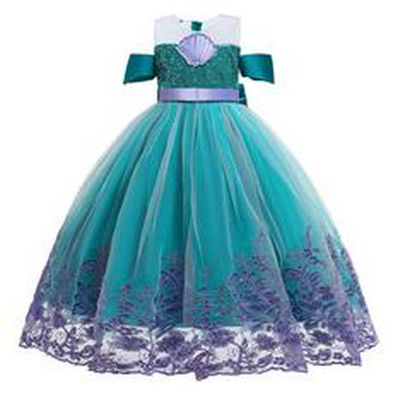 Frozen Elsa Princess Dress for Kids - Girls' Sequin Evening and Performance Gown