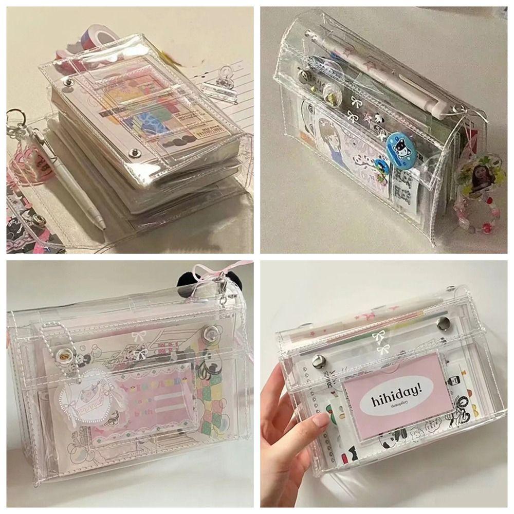 Pencil Box PVC Pencil Bag Large Capacity Stationery Bag Back To School Pencil Case  Cosmetic Bag