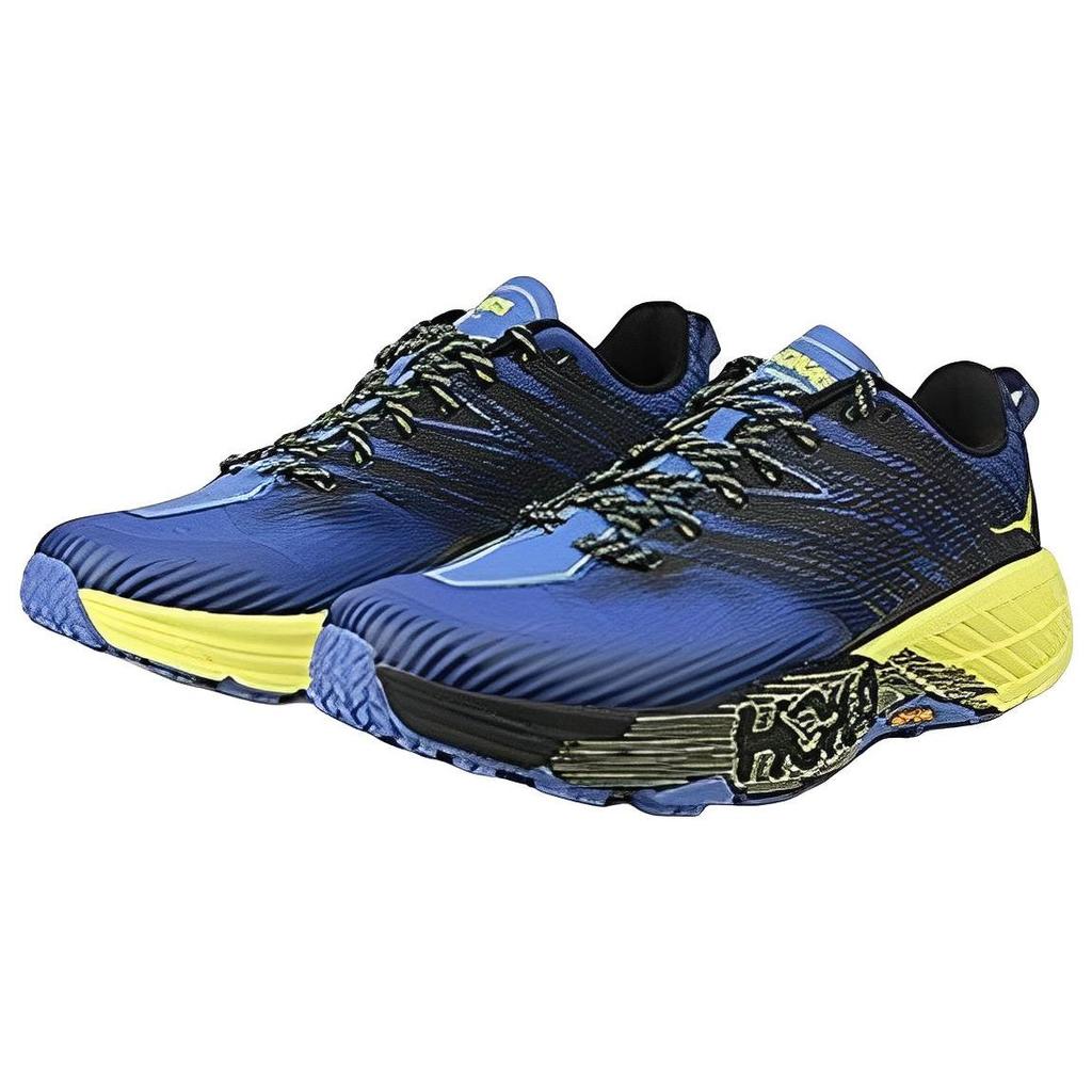 Hoka One One Speedgoat 4 Lightweight Comfortable Shock Absorption Slip Resistant Durable Low Top Training Running Shoes Men sneaker 1106528-BIEP