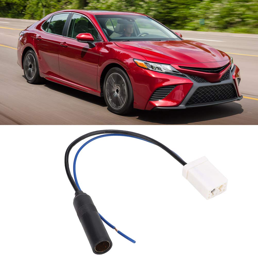 Toyota Radio Antenna Conversion Cord, ABS Car CD Player Radio Antenna Adapter Male Cable