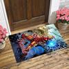 Personalized Name Iron Man Flight Living Room Non-Slip Area Rug Soft Carpet for Bedroom Kids Playroom Sofa Office Home Decor Doormat