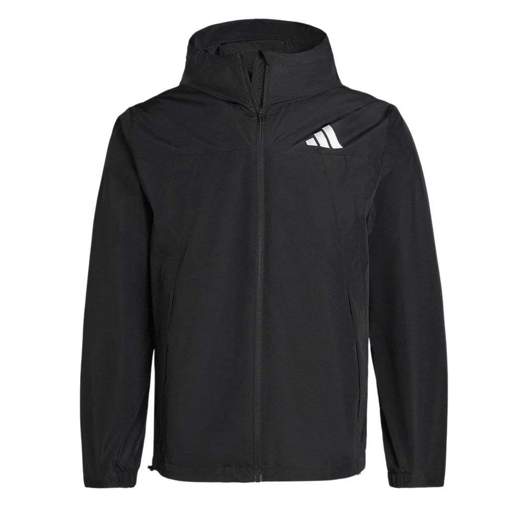 adidas Jackets Unisex Black Hooded Non Detachable Moderate Other IB7052