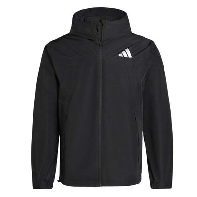 adidas Kurtki Unisex Czarne Z Kapturem Niewyjmowanym Umiarkowane Inne IB7052