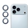 For iPhone 17 Pro Camera Lens Protector Tempered Glass Metal Ring Lens Film
