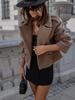 2025 Winter Fashion British Suit Collar Woolen Women's Jacket