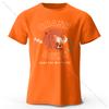 European Elegance Printed 100% Cotton T-Shirt, Soft Fabric Round Neck Short Sleeve Tee for Men & Women