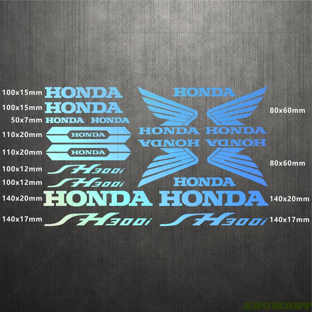 For Honda Motorcycle Stickers SH300I Logo Decal Waterproof