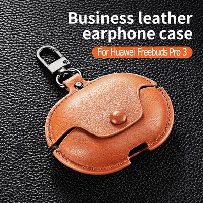Étui en cuir pour Huawei Freebuds Pro 2 3 FreeBuds 4i 5i SE 2 Housse pour Huawei Freebuds 5 5i 4i Pro2 Pro3 Étuis de protection Fundas
