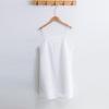 Retro European & American Style French Cotton Linen Slip Dress – Breathable, Comfortable, Tie-Up Back, Sexy Summer Short Dress