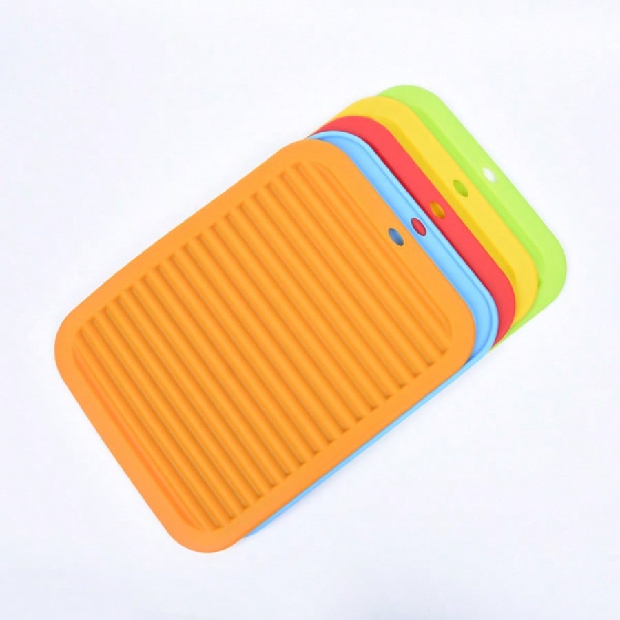 Silicone placemat, kitchen supplies, drain pad, silicone pad, pot pad, sand pot pad, pressure cooker pad