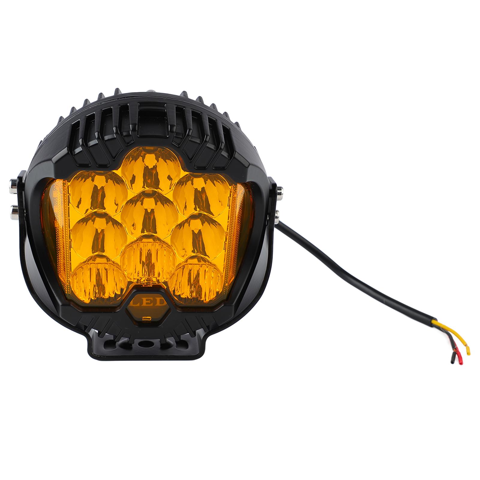 

5-дюймовые автомобильные светодиодные фары Равномерный свет IP67 Водонепроницаемость Высокая яркость 50 Вт Мощная рабочая лампа