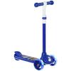 Kinder 3-Rad-Scooter für 2-6 Jahre mit verstellbarer Höhe, LED-Licht, TPE-Lenker, Blau