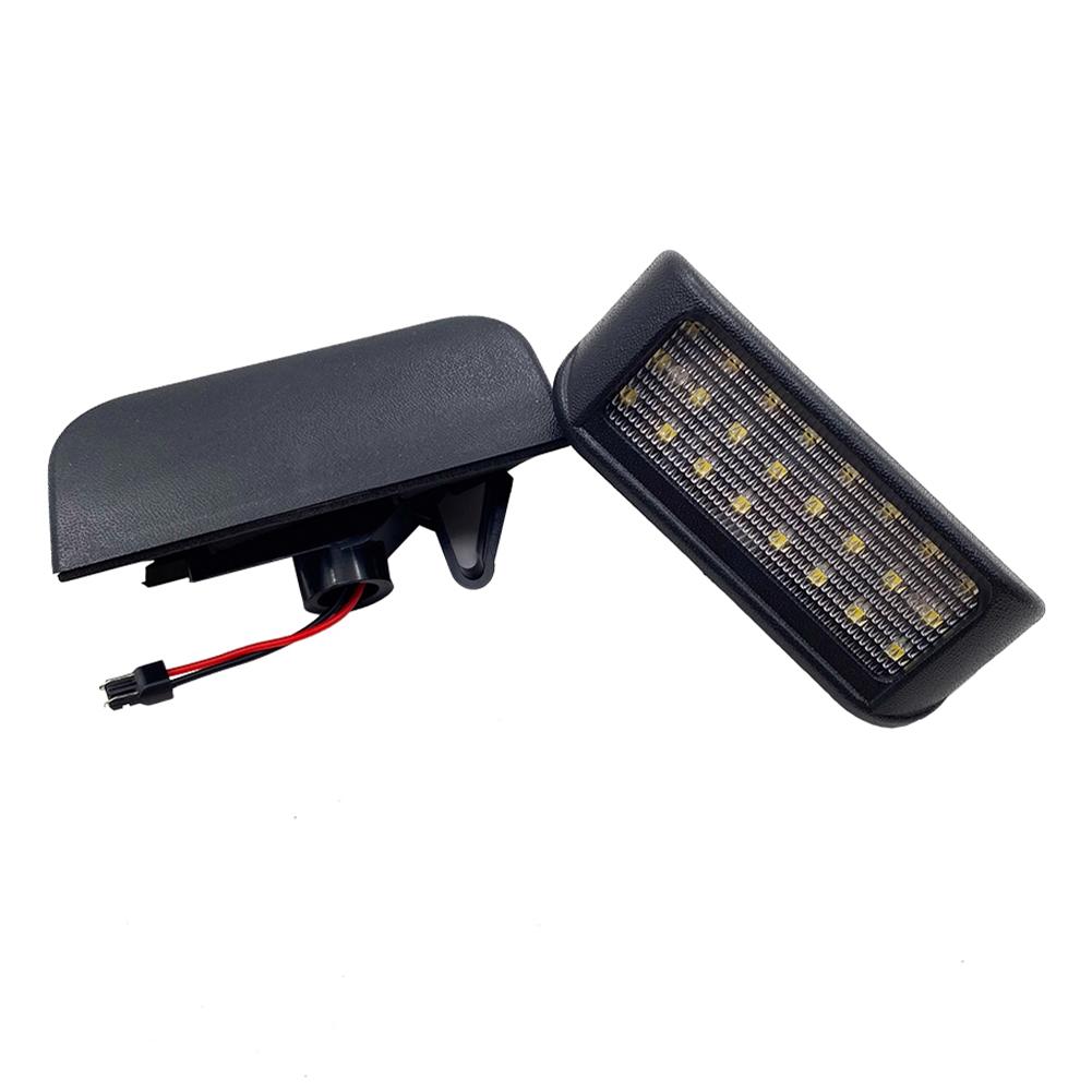 1/2Pcs LED Rear License Plate Light for Peugeot Expert Partner Traveller Rifter Ranch Citroen Berlingo Dispatch JumpySpacetourer