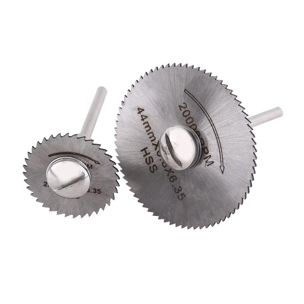 Mini HSS Rotationswerkzeug Sägeblätter Für Metallschneider Power Set Holzschnitt mit 2 Stäben
