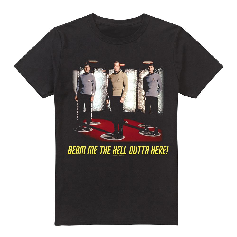 STAR TREK Herren T-Shirt „Beam Me Out“