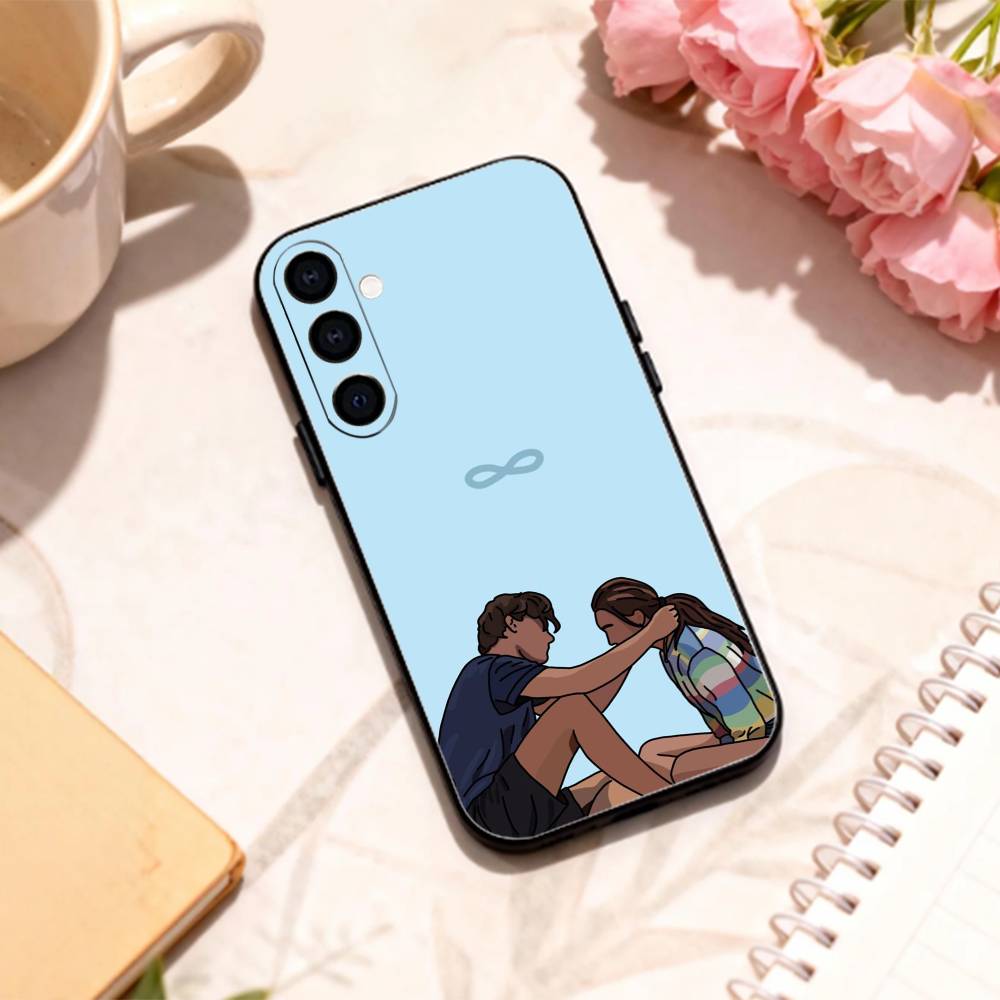 T-The S-Summer I Turned Pretty phone Case For Samsung Galaxy A73,A72,A71,A70,A53,A52,A51,Others Soft Black Shell