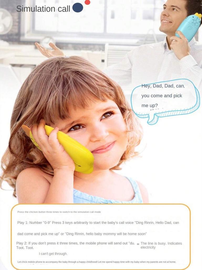 High-Quality Children'S High-Quality Cute High-Quality Chicken High-Quality Music High-Quality Mobile High-Quality Phone High-Quality Electric