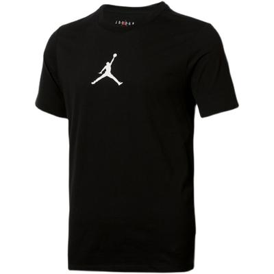 Dfct Ss Crew Basic Logo Casual Sport Round Neck Short Sleeve T-Shirt Men Tops Black CW5191-010