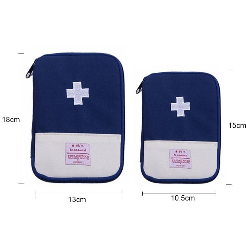1PC Tragbare Erste-Hilfe-Kit-Aufbewahrungstasche für Zuhause, Outdoor-Reisen, Camping, medizinische Notfalltasche, kleine Tragetasche für medizinische Behandlungspakete