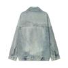Retro European & American Style Women’s Loose Denim Jacket