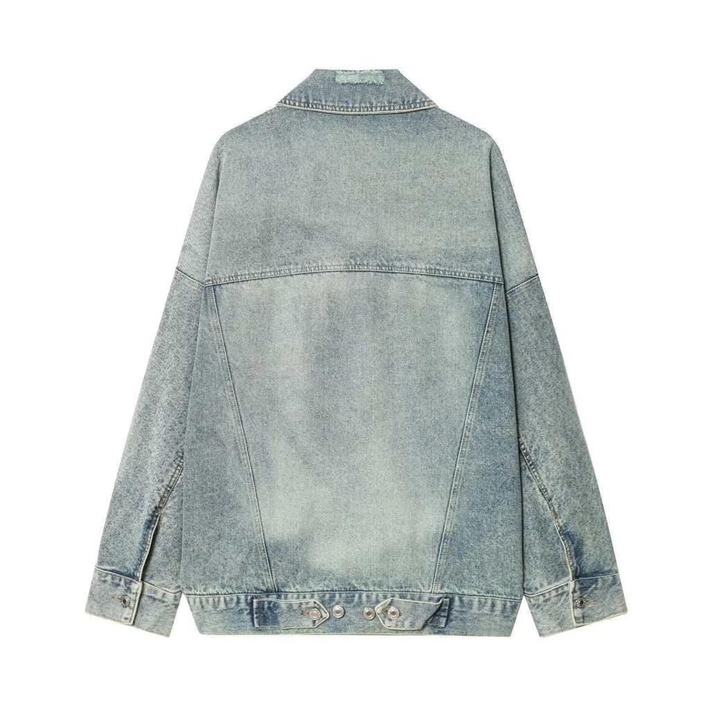 Retro European & American Style Women’s Loose Denim Jacket