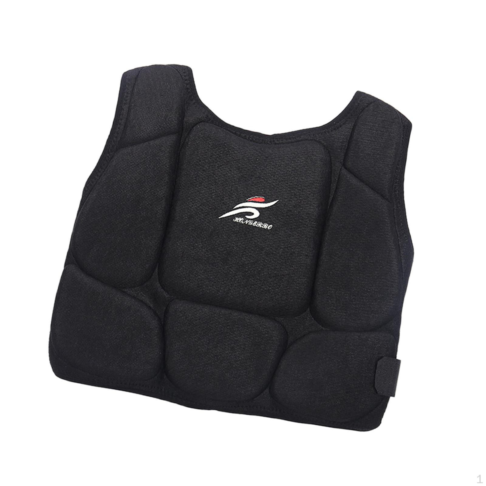 

Защитный регулируемый ремень для тела, каратэ, фехтование, спортивная защита для бейсбола, регби, бокса, саньда, 34x32cm