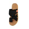 New European and American fashion breathable mesh round head slippers large size soft bottom beach women's slippers