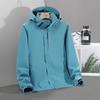 2026 Spring and Autumn Outdoor Thin Jacket Single Layer Short Sleeve Hooded Waterproof Women's Single Chong Windproof Jacket Mountaineering Suit