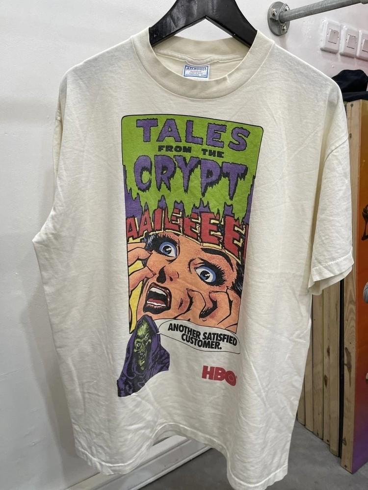 Футболка с принтом фильма «Байки из склепа» 90-е, репринт, цифровая печать, 100% хлопок, S-5XL, унисекс S