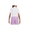 Crop Tops Women's White Turtleneck Moderate DV7959-100