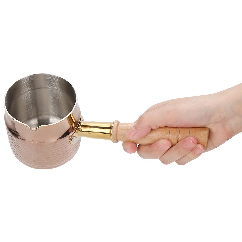 Thickened Stainless Steel Milk Pot Butter Chocolate Melting Pot Sauce Pan for Restaurants Kitchens