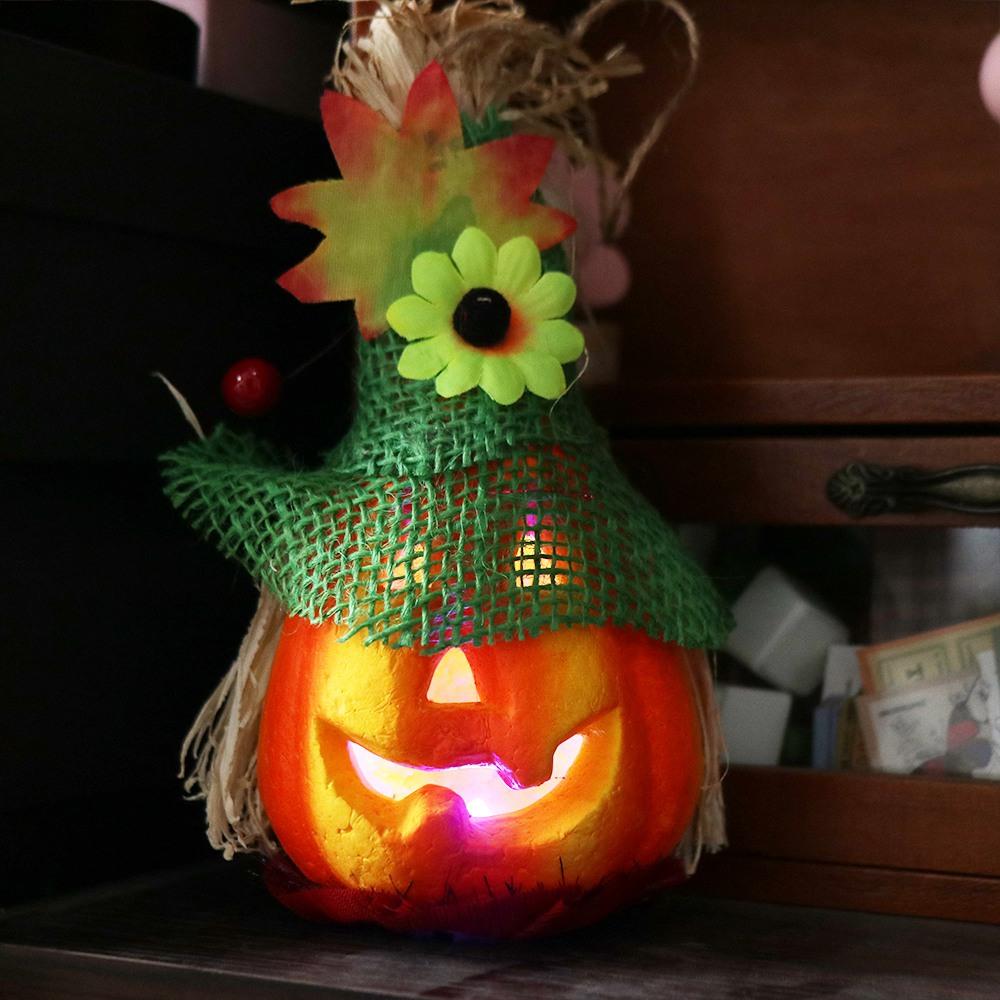 Foam Halloween Foam Pumpkin Lantern Hollow Out Pumpkin Lantern Portable   Party Supplies