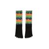 Coolmax Five-Toe Mid-Calf Socks for Men & Women - Perfect for Summer Hiking, Trekking, Marathon, and Trail Running