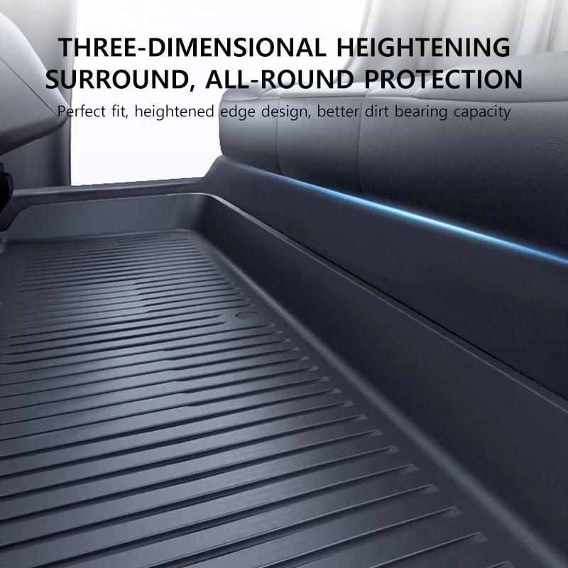 Floor Mats for New Tesla Model Y 2025+ Juniper 2025 Trunk Mats Double Menes Liners Left Right Hand Drive Car Interior Protect