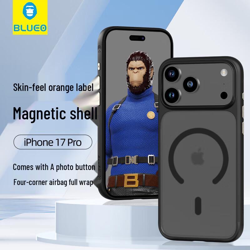 

Mr. Blue Ape iPhone 17 Pro Magnetic Skin-Feel Phone Case