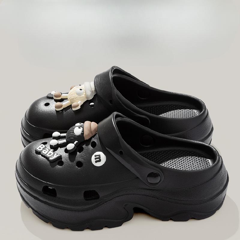 New Thick-soled Shoes, Anti-slip and Deodorizing, Beach Height-increasing Cool Slippers for Outdoor Wear