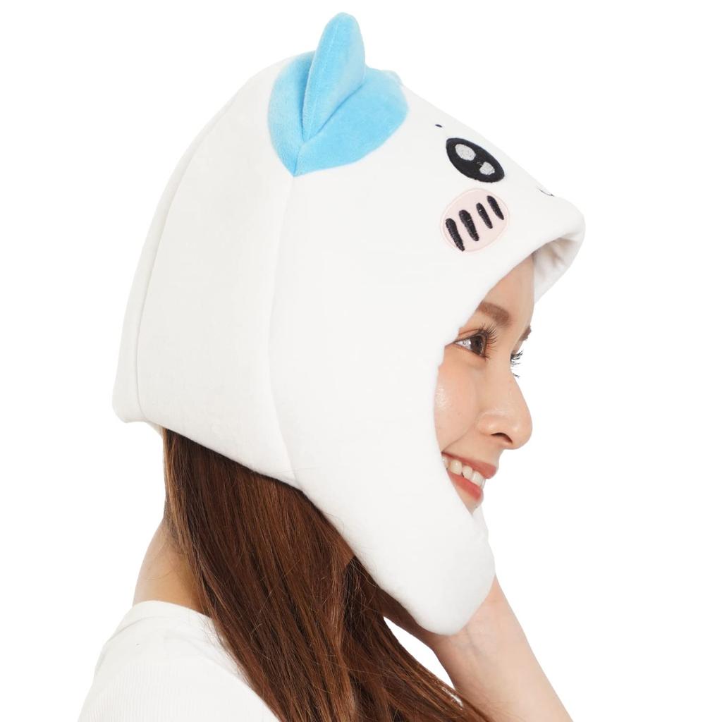 SAZAC Fleece Kigurumi Cap Chikawa Adult One Size Fits Most [SAZAC] [Hachiware]