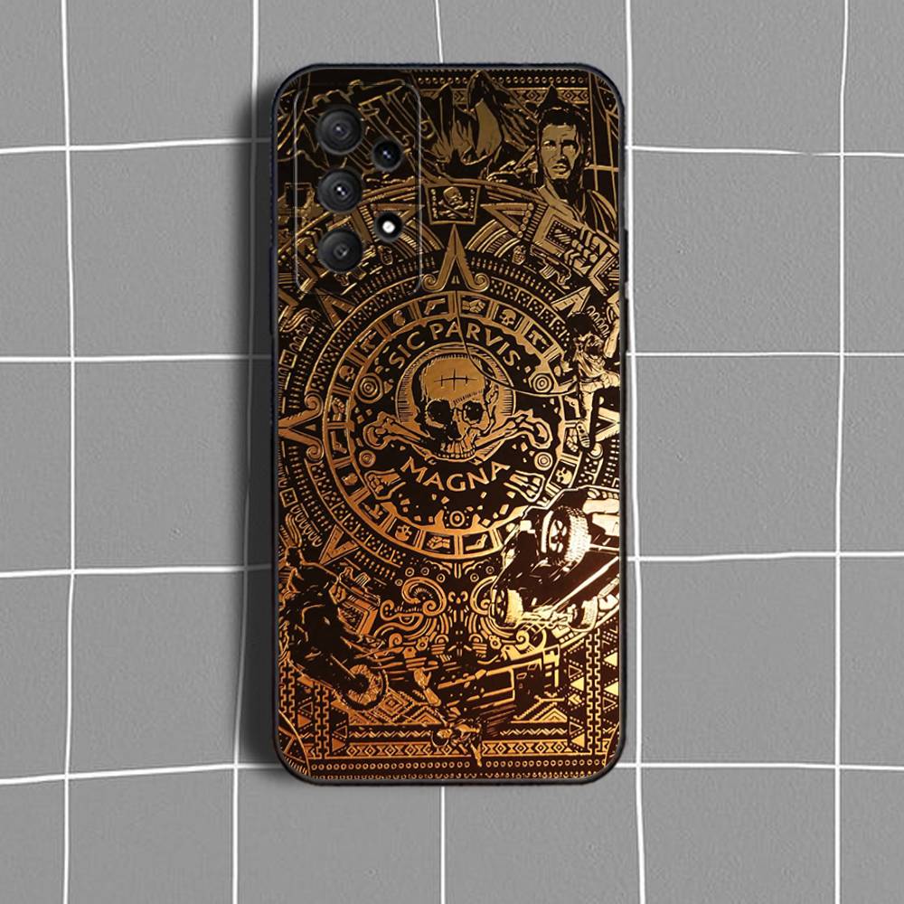 

cool Magna U-Uncharted-es Phone Case For Samsung Galaxy A73,31,32,72,41,53,52,71,22,5G,Note,J7,8,9 Soft Black Cover SamsungA53 5G