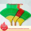 Durable Wavy Silk Broom: Non-stick, Thickened for Efficient Sweeping, Ideal for Rural Households and Sanitation Workers.