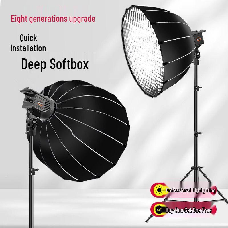 Professional Deep Throw Softbox Light for Photography & Live Streaming