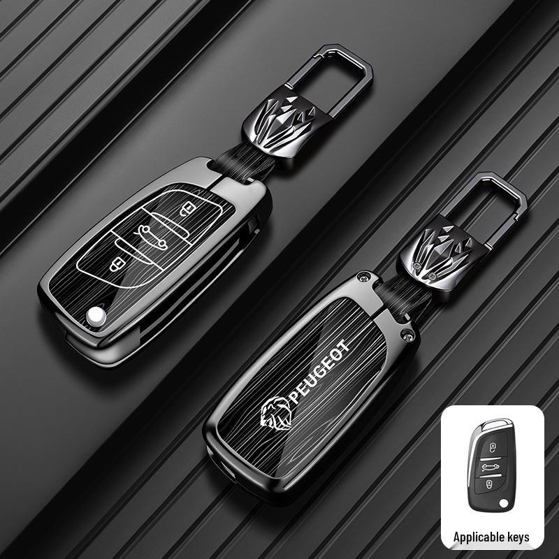 Peugeot 308/4008/408/508L/3008/5008/e2008 Key Case with Logo