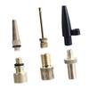 , Car Copper Tire Valve Converter, Inflator Pump Needle Nozzle- Accessories