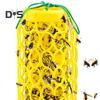 Wasp Traps Eco-Friendly Bright Color Strong Stickiness Easy To Install Indoor/Outdoor Hanging Paper Wasps Bee Traps Catcher