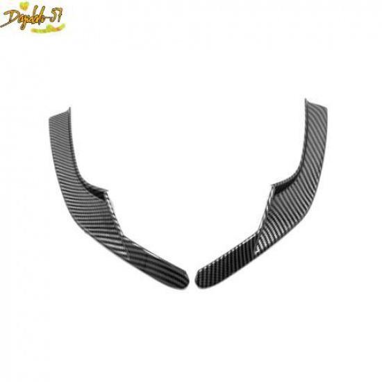 For Honda CRV CR-V -2024 Carbon Fiber Style Front Headlight Lamp Strip Trim