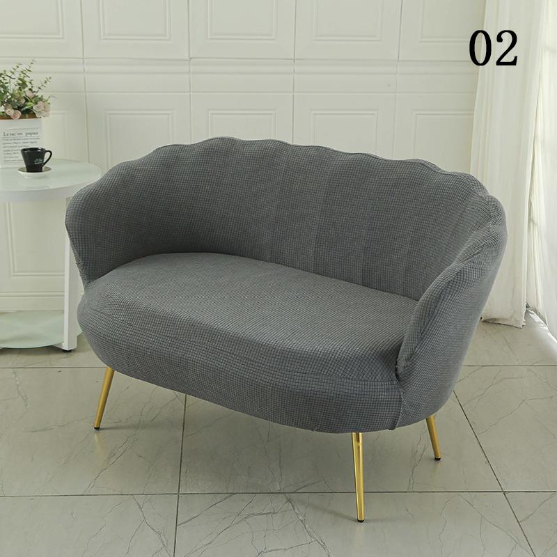 2-Seater Stretch Sofa Cover Elastic Couch Slipcover Universal Anti-Slip Living Room Bedroom Decor Washable Furniture Protector
