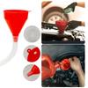 KKLM Funnel, Funnel, Set of 5, Plastic, Universal for Cars and Motorcycles,