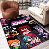 Friday Night Funkin' Rug Floor Mat for Living Room or Bedroom Soft and Comfortable Carpet a Gift for Birthday and Holiday.